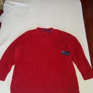 Karen Scott red sweater